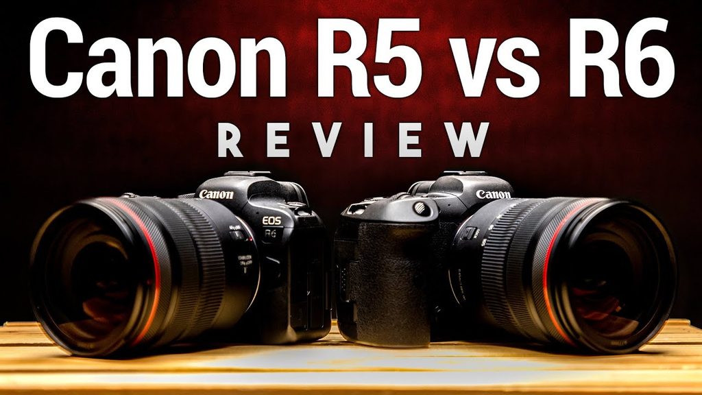 Vídeo: comparação entre Canon EOS R5 e R6 para fotografia