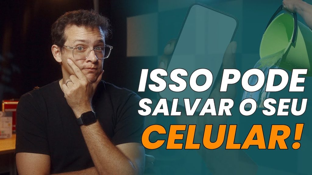 Vídeo: teste de capas de celular à prova d'água