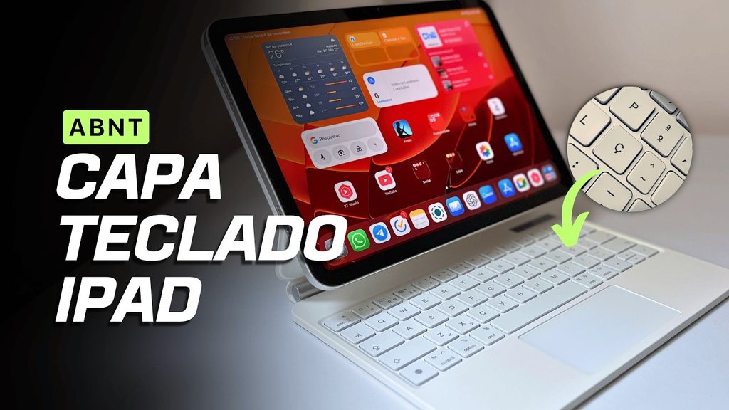 Vídeo: capa com teclado para tablet infantil