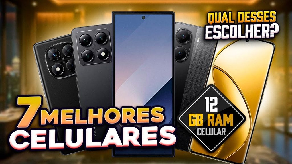 Vídeo: melhores celulares com 12GB de RAM em 2026
