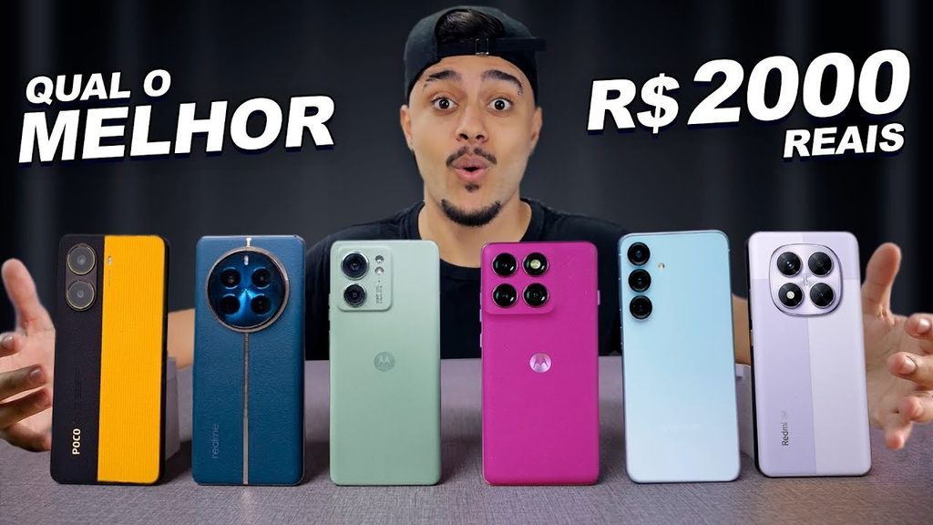 Vídeo: melhores celulares de cada marca em 2026